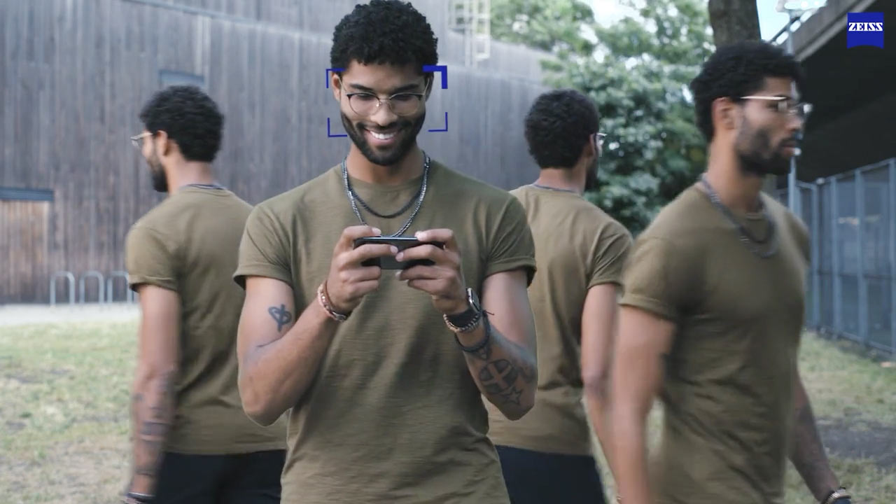 ATL digital advertising content creation for Zeiss Vision Care