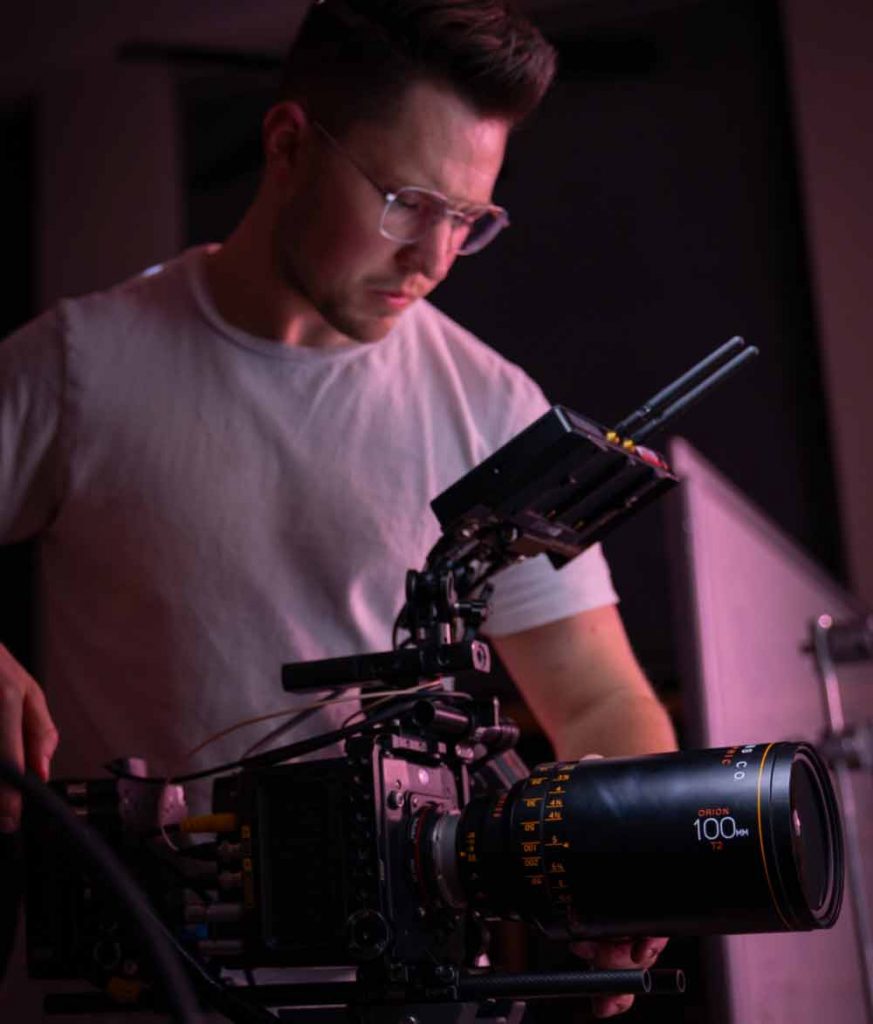 camera man with camera