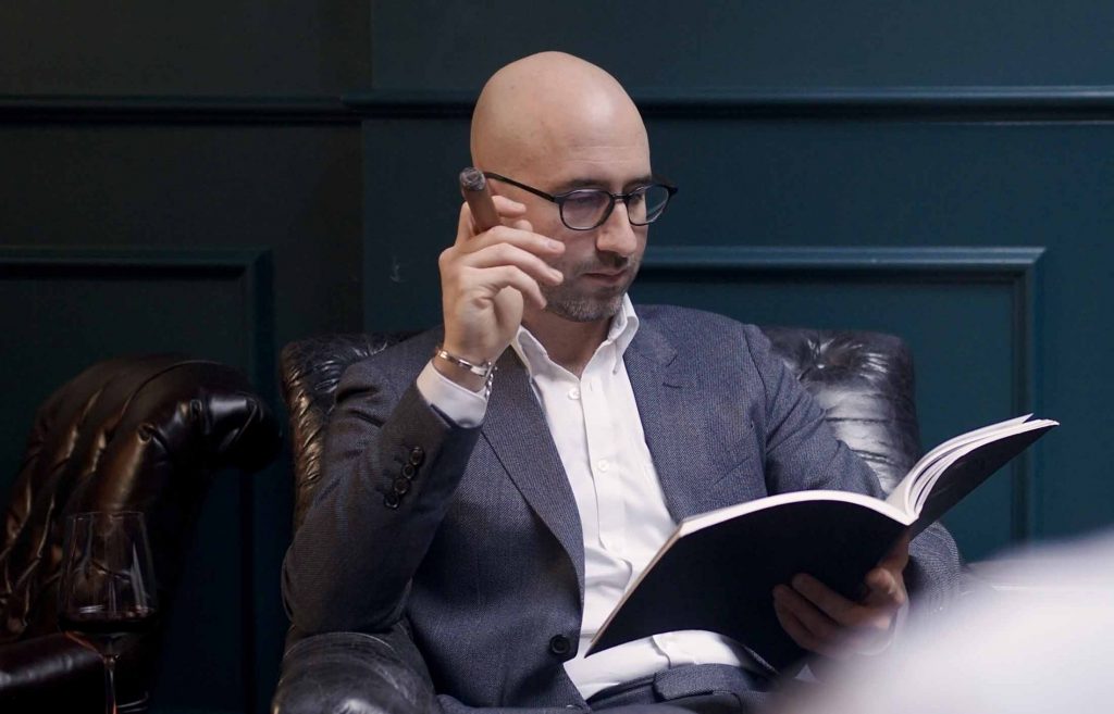 Social content for London cigar emporium