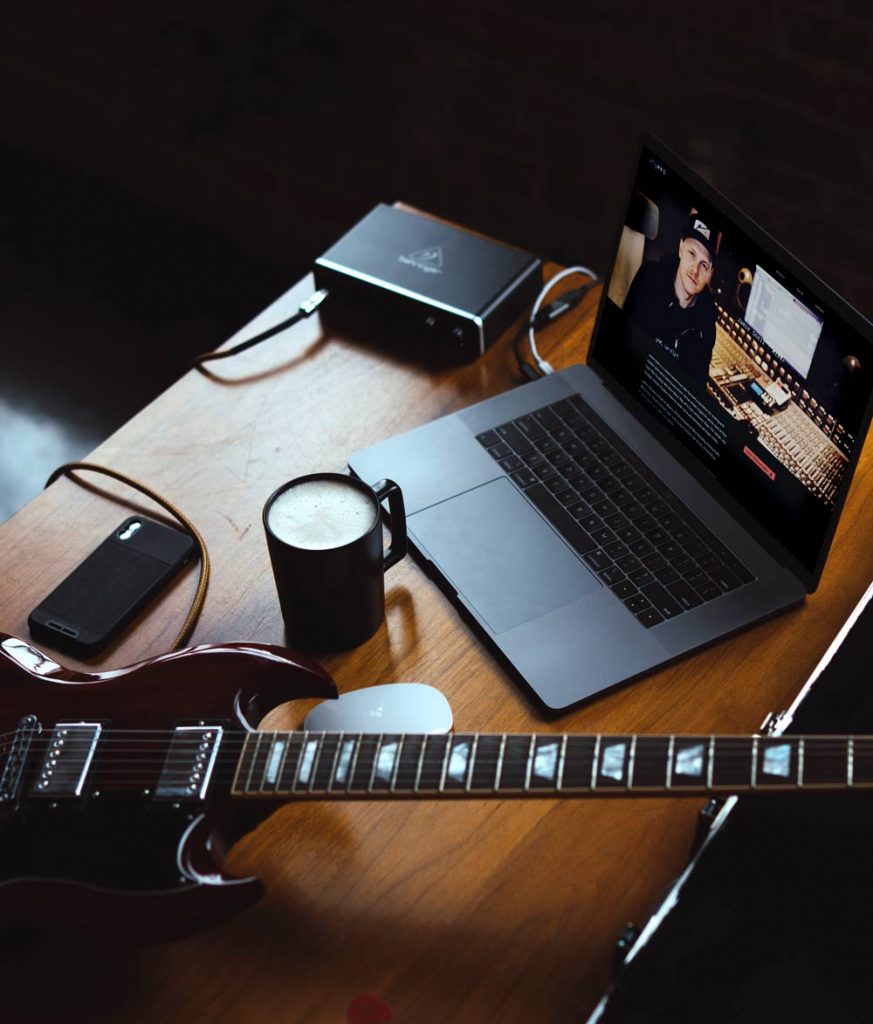 Branding and Website for music mixer